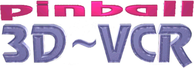 Pinball 3D-VCR - Clear Logo Image
