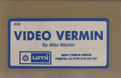 Video Vermin - Cart - Front Image
