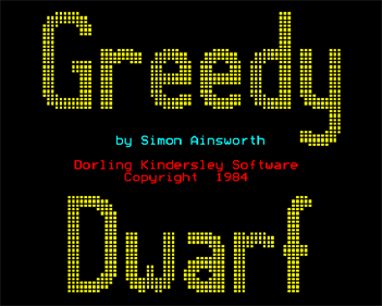 The Greedy Dwarf - Screenshot - Game Title Image