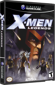 X-Men Legends - Box - 3D Image