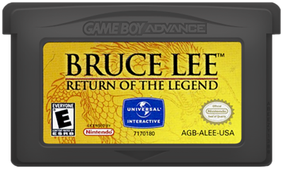 Bruce Lee: Return of the Legend - Cart - Front Image
