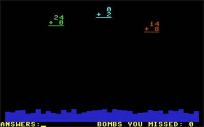 Math Attack (COMPUTE! Publications) - Screenshot - Gameplay Image