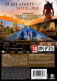 Assassin's Creed Origins - Box - Back Image