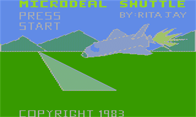 Space Shuttle (Microdeal) - Screenshot - Game Title Image