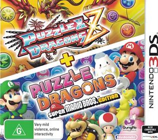 Puzzle & Dragons Z + Puzzle & Dragons: Super Mario Bros. Edition - Box - Front Image
