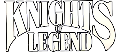 Knights of Legend - Clear Logo Image