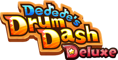 Dedede's Drum Dash Deluxe - Clear Logo Image