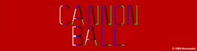 Cannon Ball (Novomatic) - Arcade - Marquee Image