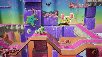 Yoshi's Crafted World - Screenshot - Gameplay Image