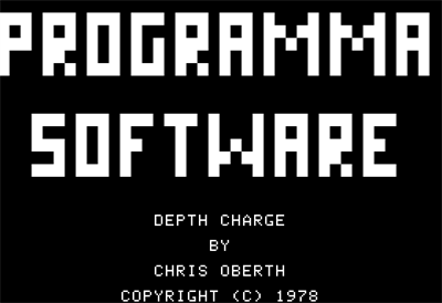 Depth Charge - Screenshot - Game Title Image