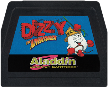 Dizzy the Adventurer - Cart - Front Image