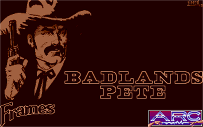 Badlands Pete - Screenshot - Game Title Image