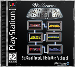 Williams Arcade's Greatest Hits - Box - Front - Reconstructed Image