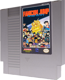Famicom Jump: Hero Retsuden - Cart - 3D Image