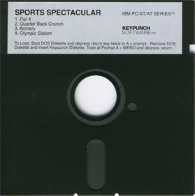 Sports Spectacular - Disc Image