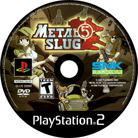 Metal Slug 5 - Disc Image