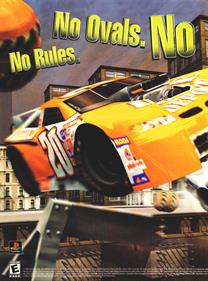 NASCAR Rumble - Advertisement Flyer - Front Image