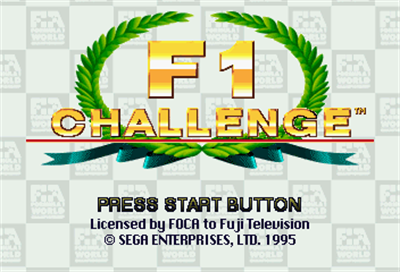 F1 Challenge - Screenshot - Game Title Image