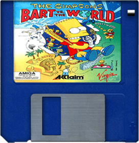 The Simpsons: Bart vs. the World - Fanart - Disc