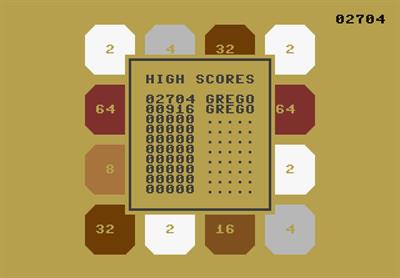 2048 - Screenshot - High Scores Image