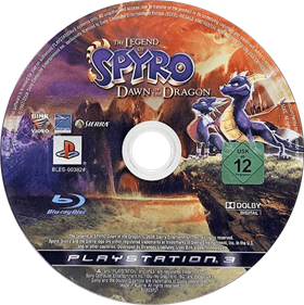 The Legend of Spyro: Dawn of the Dragon - Disc Image