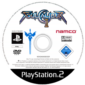 SoulCalibur II - Disc Image