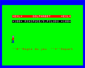 Golphabet - Screenshot - Game Title Image