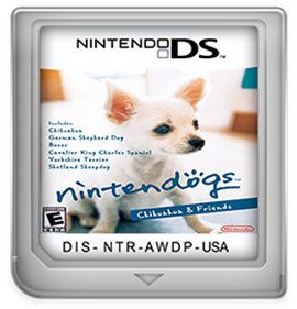 Nintendogs: Chihuahua & Friends - Fanart - Cart - Front