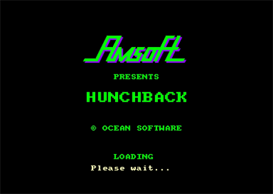 Hunchback - Screenshot - Game Title