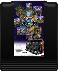 Cruis'n World - Fanart - Cart - Front Image