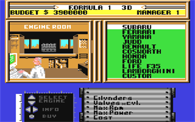 Formula 1 3D: F.1 Manager II - Screenshot - Gameplay Image
