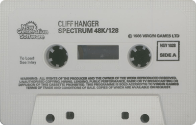 Cliff Hanger - Cart - Front Image