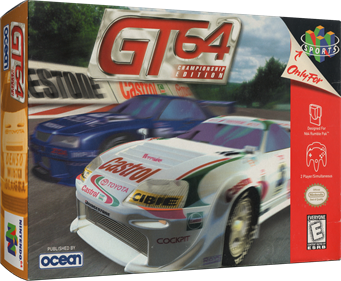 GT 64: Championship Edition - Box - 3D