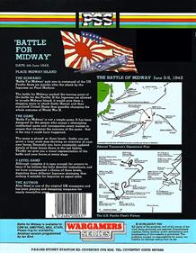 Battle for Midway - Box - Back Image