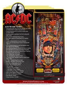 AC/DC: Premium - Advertisement Flyer - Back Image