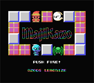 MajiKazo - Screenshot - Game Title Image