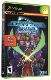 Phantasy Star Online Episode I & II - Box - 3D Image