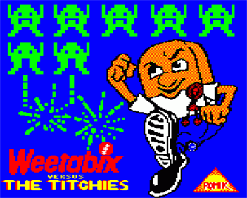 Weetabix Versus the Titchies - Screenshot - Game Title Image
