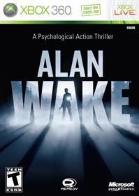 Alan Wake - Box - Front - Reconstructed Image