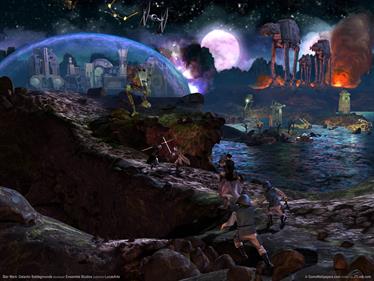 Star Wars Galactic Battlegrounds Saga - Fanart - Background Image