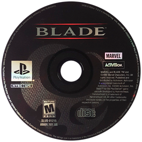 Blade - Disc Image