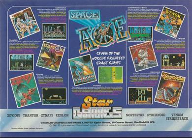 Space Ace (Star Games) - Box - Back Image