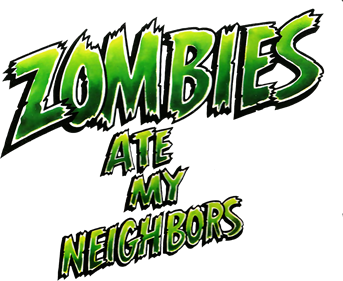 Zombies Ate My Neighbors - Clear Logo Image