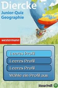 Diercke: Junior-Quiz Geographie - Screenshot - Game Title Image