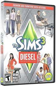 The Sims 3: Diesel - Box - 3D Image