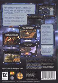 Space Rangers 2: Dominators - Box - Back Image
