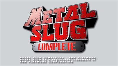 Metal Slug Anthology - Screenshot - Game Title Image