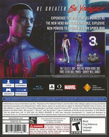 Marvel's Spider-Man: Miles Morales - Box - Back Image