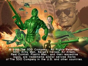Army Men: Sarge's Heroes - Screenshot - Game Title Image