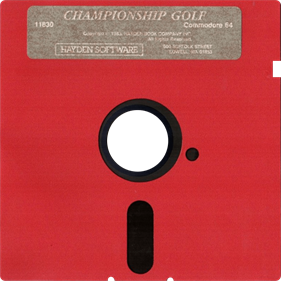 Championship Golf (1983) - Disc Image